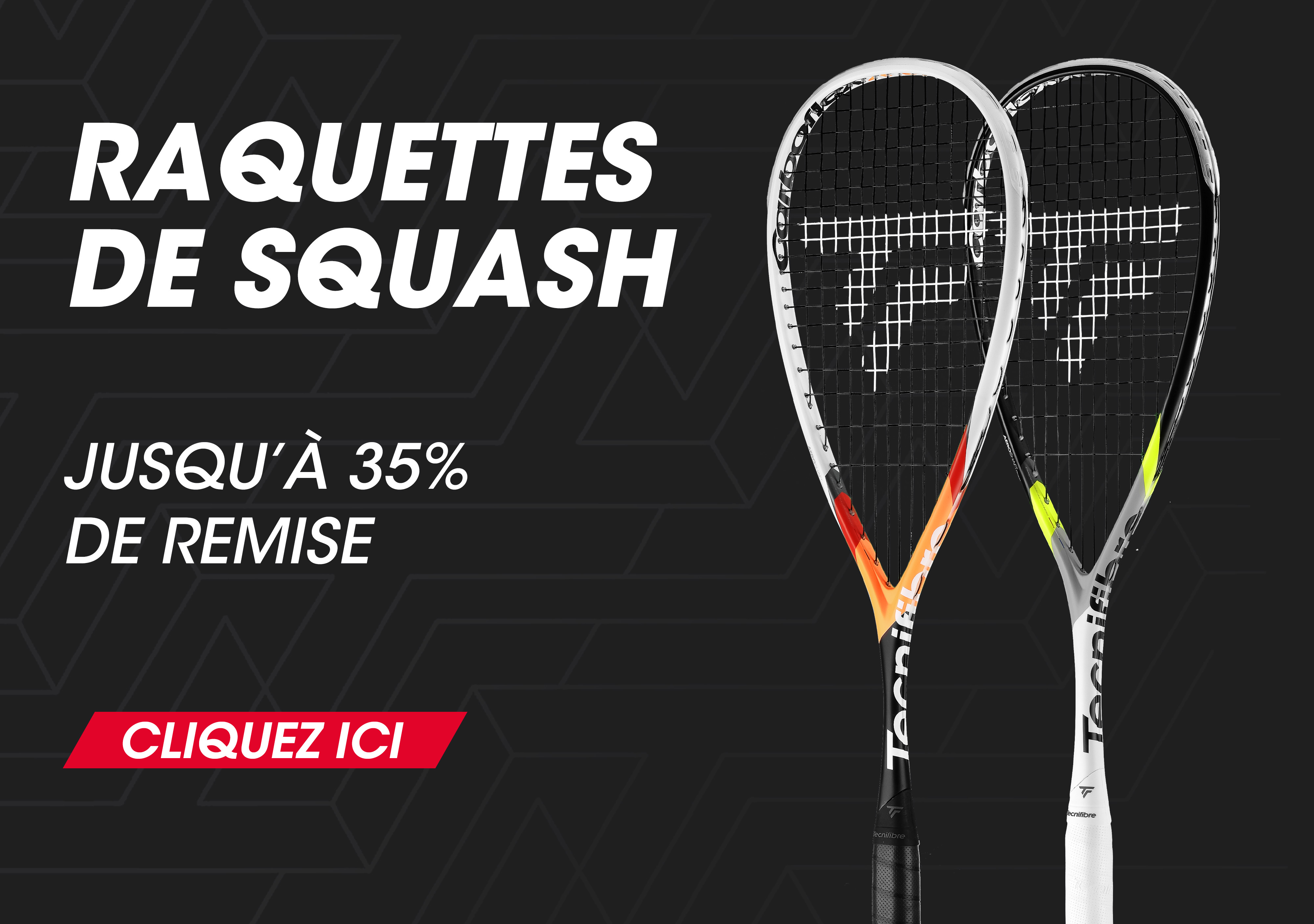 Black Friday - Raquettes de squash